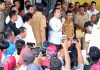 Ketua DPRD Sergai Sambut Kehadiran Ratusan Pekerja/Buruh Dengan Akrab
