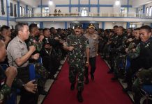 Panglima TNI Tegaskan Sinergitas TNI-Polri Sampai Akhir Hayat