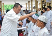 Peringati Maulid Nabi, PTPN III Berikan Santunan