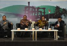 MPR Cabut Tap MPRS No. 33/1967, Idris Laena : Seharusnya Tap MPR No. 11/1998 Juga Dicabut Syaifullah Tamliha, Fadli Zon, Idris Laena dan Emrus Sihombing dalam diskusi Empat Pilar MPR