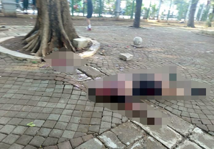 korban ledakan di monas