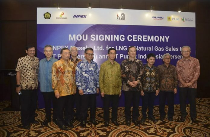 MoU Proyek LNG Abadi Masela