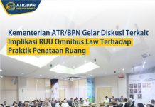 ATR/BPN Gelar Diskusi Implikasi RUU Omnibus Law