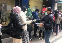 Lagi!, BUMN Kirim 70.000 Masker ke Hongkong dan Macau Masyarakat dibagikan Masker