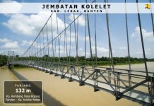 PUPR Bangun 148 Jembatan Gantung di Tahun 2020