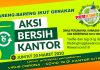 Antisipasi Corona, Dinas Perukim dan Kebersihan Gelar Giat Bersih