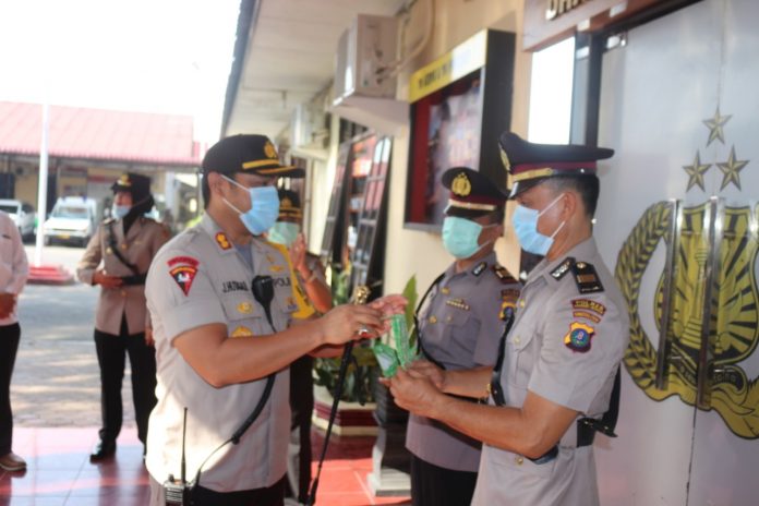 AKBP James P Hutagaol Pimpin Sertijab Kasa Lantas dan Sabhara AKBP James P Hutagaol Pimpin Sertijab Kasa Lantas dan Sabhara
