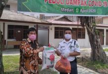 Bantu Warga Terdampak Corona, USU Bagikan 1.000 Paket Sembako
