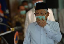 Wapres Salat Id di Rumah Dinas