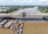 Jembatan Ogan Tahap Pengecoran Akhir, Tol Kramasan Tuntas Juli 2020