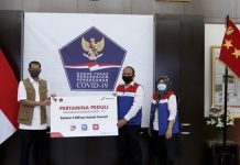 Putus Sebaran Corona, Pertamina Salurkan 5.000 APD ke BNPB
