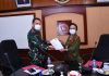 Mabes TNI Terima 300.000 Masker dari Yayasan UID dan PT. Gajah Tunggal