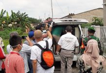 Pasien Positif Covid-19 Dijemput Tim GTPP Tebing Tinggi