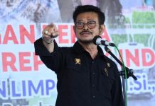 Mentan SYL ke Indramayu Pastikan Stok Bahan Pangan