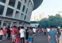 Mulai Hari Ini, Ibu Hamil-Anak di Bawah 12 Tahun Dilarang Masuk GBK Warga Jakarta Olahraga di GBK saat New Normal