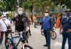 Cek Pelaksanaan KKP, Wali Kota Jakpus Bersepeda 44 Km