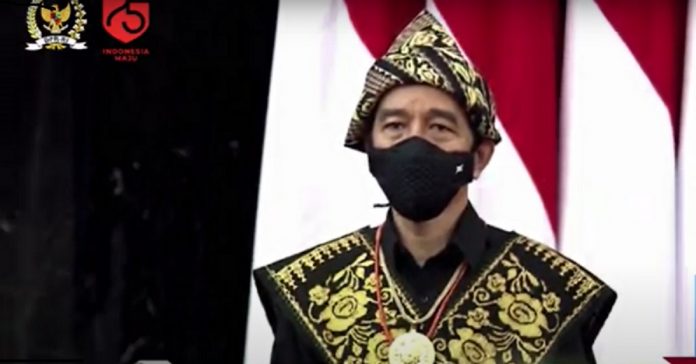 Jokowi Pidato di Sidang Tahunan