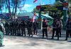 TNI-Polri Cek Tapal Batas Perbatasan RI-PNG
