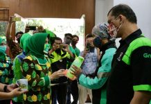 Nurul Akhyar Bersilaturahmi Dengan Forum Komunikasi Ojek Online Medan-Sumut
