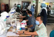 Ratusan Pegawai AP I Ikuti Rapid Test