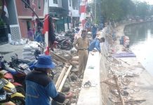Antisipasi Banjir, Turap Kali Ciliwung di Kwitang dan Kenari Ditinggikan
