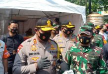 Tekan Kasus Covid-19, Kapolda dan Pangdam Sidak Terminal Grogol