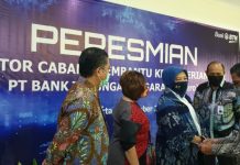 Plt Sekjen PUPR Resmikan Cabang Bank BTN
