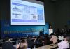 Ciptakan Peluang Bisnis, Taiwan Tampilkan Inovasi Medis Crystalvue-Mediland International Sales Manager of Mediland Enterprise Corporation Ray Yang sedang mempresentasikan di acara Taiwan