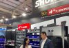 Kerjasama dengan Biro Luar Negeri, TAITRA Pamerkan Produk Perangkat Keras Sophia Cheng, Sales Representative Shuter Ent. memperkenalkan stan dan produk berkualitas mereka
