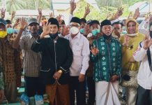 Cawabup M Rusli Ajak Warga Karang Bintang Coblos No 3