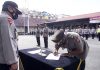 Kapolres Tebing Tinggi Pimpin Sertijab Tiga Perwira