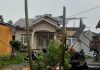 Angin Puting Beliung Hancurkan 114 Rumah di Seibamban