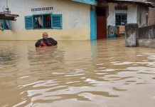 Sungai Padang Tebingtinggi Meluap, Ribuan Rumah Tenggelam