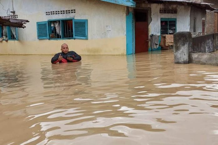 Sungai Padang Meluap Tenggelamkan Ribuan Rumah di Tebingtinggi Sumut