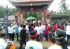 Sambangi Desa Wonorejo Kusan Hulu, Zairullah Disambut Tari-tarian Bali Zairullah Azhar disambut Tari-tarian Bali