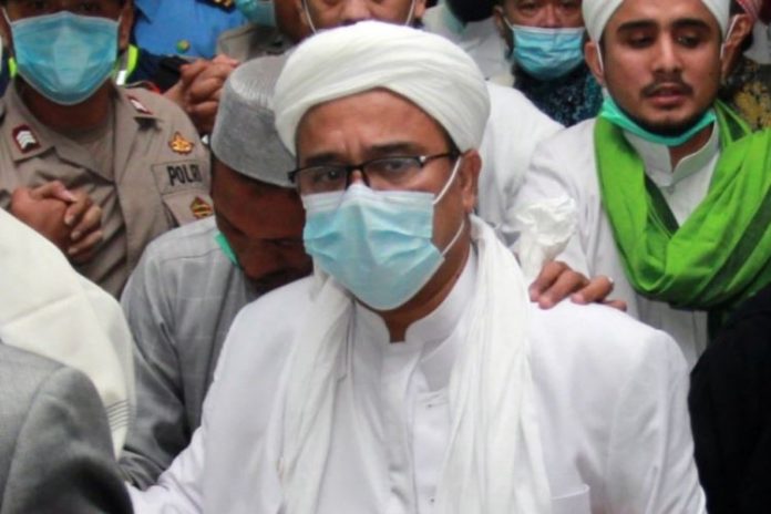 Pimpinan Front Pembela Islam (FPI), M. Rizieq Shihab