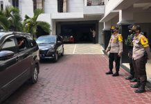 Kawal Logistik Pilkada ke KPU Provinsi, Polres Kobar Terjunkan Brimob