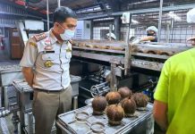 Genjot Kualitas Ekspor, Barantan Manado Tinjau Pabrik Olahan Kelapa