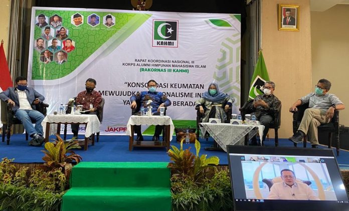 Bambang Soesatyo dalam acara Rakornas KHAMI