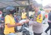 Jumat Barokah, Kapolres Tanjung Balai Santuni Kaum Dhuafa