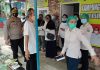 Cek Ruang Isolasi, Kapolsek Apresiasi Kepala Puskesmas Johar Baru