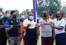 Pemkot Tanjungbalai Apresiasi Lanal TBA Bentuk SSB Bahari Sekdakot Tanjung Balai Yusmada Resmikan SSB Bahari