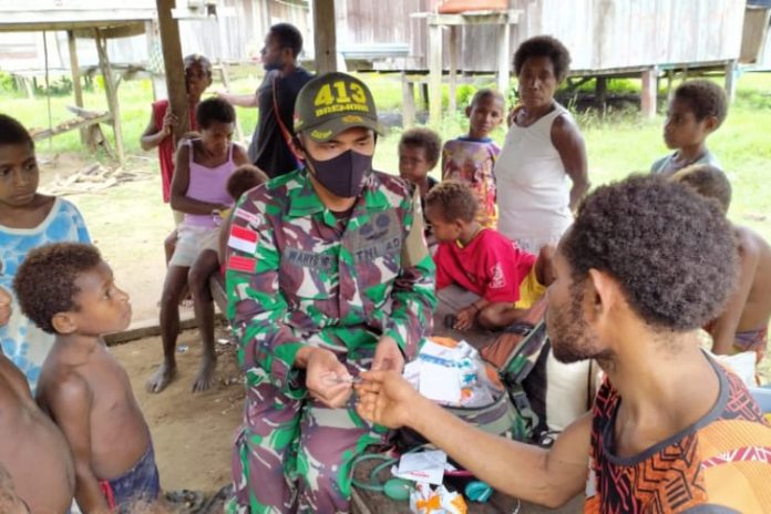 pengobatan di perbatasan papua