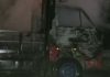 Hubungan Arus Pendek, Mobil Trado Colt Diesel Terbakar di Jalan Tol