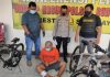 Spesialis Maling Sepeda Ontel, Dihadiahi Timah Panas Oleh Polisi.