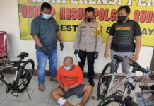 Spesialis Maling Sepeda Ontel, Dihadiahi Timah Panas Oleh Polisi.