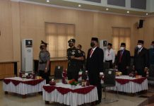 Sejarah Baru, Pelantikan Pasangan Bupati Sergai dilakukan Secara Virtual