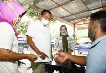 Wabup Sergai Cek langsung Penyerahan BPNT