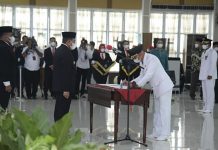 Resmi Dilantik, Surya-Taufik Jadi Bupati dan Wabup Asahan 2021-2024