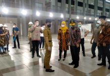 Antisipasi Covid-19, Pasar Pon Trenggalek diresmikan Secara Virtual